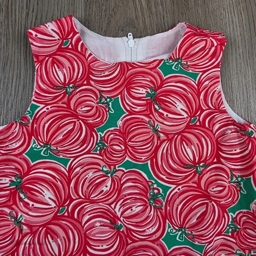 Lilly Pulitzer Punkin Chuckin Dress Size 4